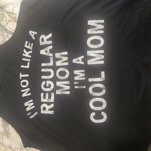 Black and White Cool Mom Tank Top